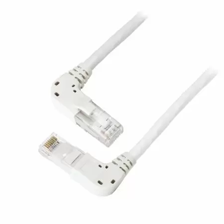 Right-Angled - Cat 6 24AWG Unshielded Patch Cord, Right-Angled
